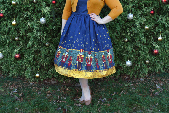 Hell Bunny Nutcracker 50s Christmas dress discount code AMYMAY20!% plus size pinup vintage Miss Amy May fit size review