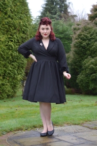 Miss Amy May plus size pinup review Dolly & Dotty 21 inches 53cm soft nylon fluffy petticoat giveaway contest
