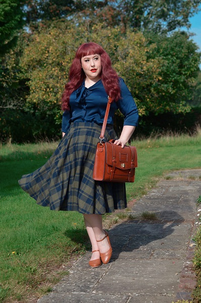 Miss Amy May Models the Noisette Dorian flats by Charlie Stone Shoes for review